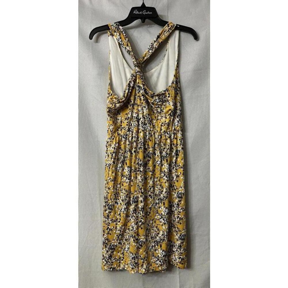 NWT Kaileigh Tasha Womens Yellow Floral Knit Casual Sleeveless Dress Size 2XL - Picture 10 of 11